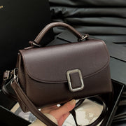 simple PU shoulder crossbody bag - MRSLM