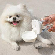 portable pet water bottle with bowl, view 8 - MRSLM