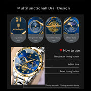 Men's chronograph watch, view 15 - MRSLM