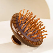 air cushion sandalwood massage comb, view 6 - MRSLM