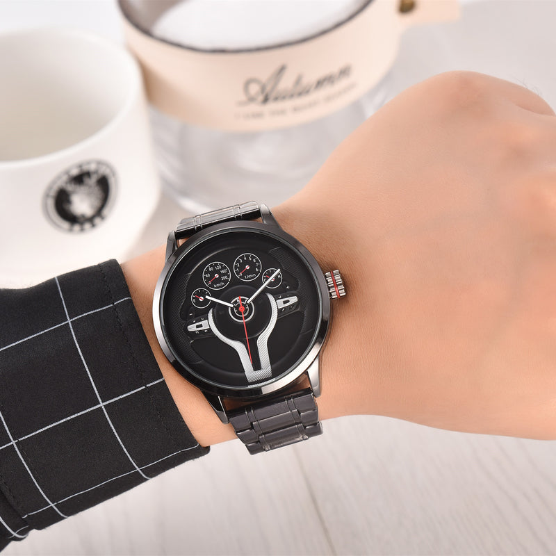 steering wheel fashion watch, view 5 - MRSLM