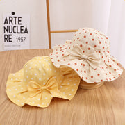 baby girl floral bucket hat, view 8 - MRSLM