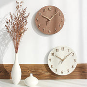 Creative mute wooden wall clock - MRSLM