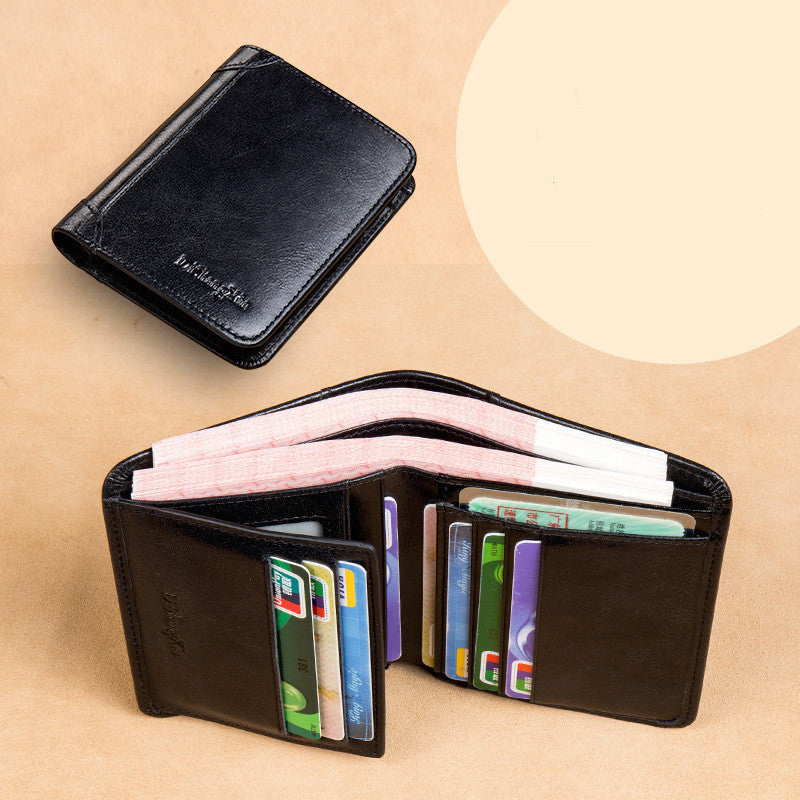 men's leather wallet, view 11 - MRSLM