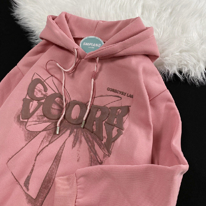 loose velvet-lined hooded cotton jacket, view 4 - MRSLM