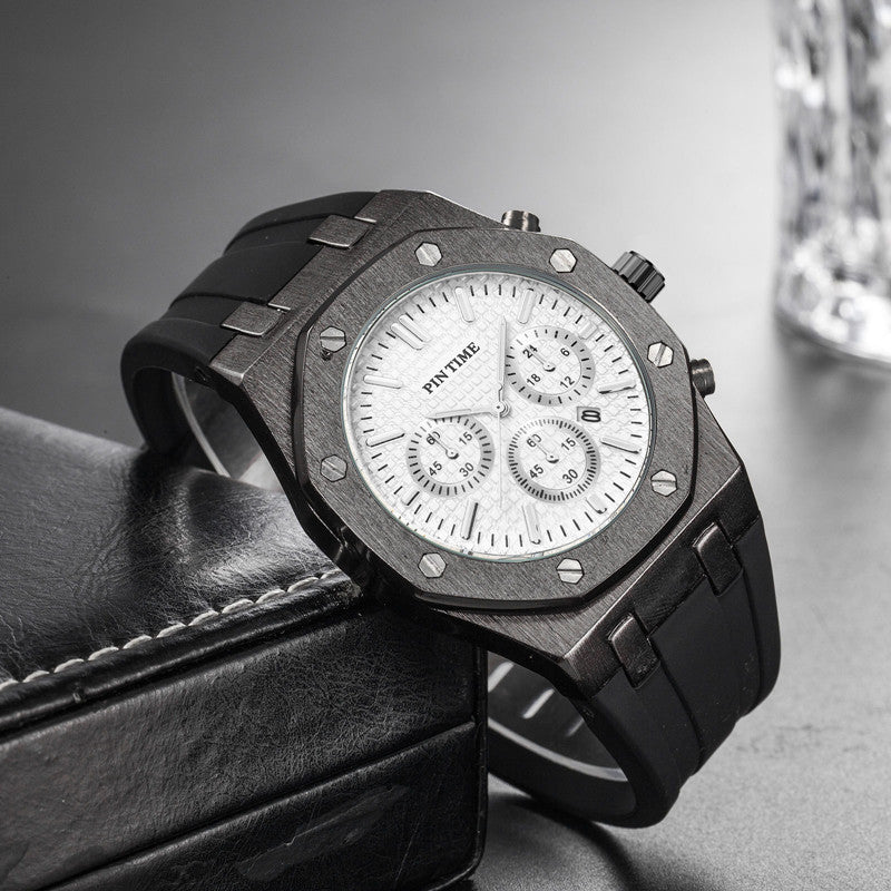 men's multifunction sports quartz watch, view 3 - MRSLM