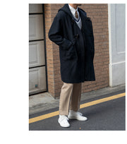 Wool blend hooded coat, view 6 - MRSLM