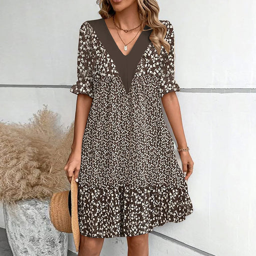 loose V-neck dress - MRSLM