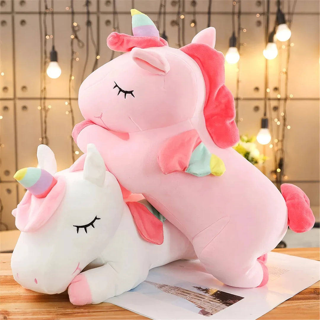 Adorable Cartoon Unicorn Plush Toy - Perfect for Magical Cuddles!