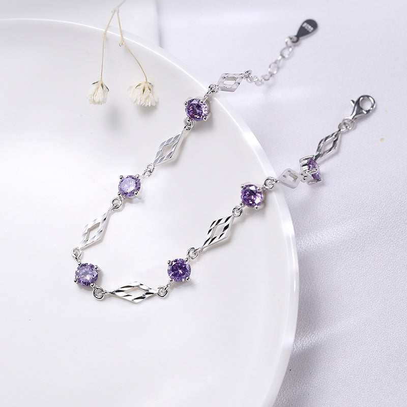 s925 sterling silver love bracelet, view 2 - MRSLM