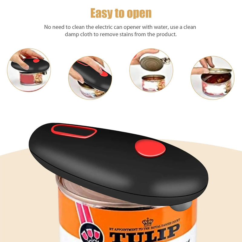 compact automatic can opener, view 4 - MRSLM