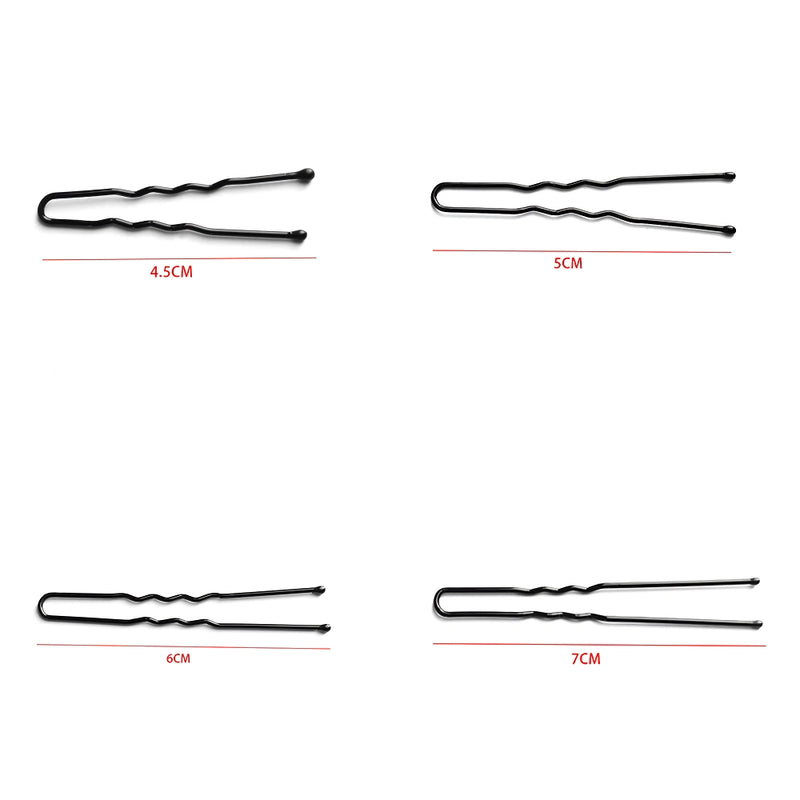 black U-shape hairpins 50-pack, view 11 - MRSLM