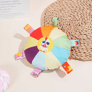 plush flying disc toy for dogs, view 4 - MRSLM