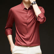 Business slim fit casual shirt, view 5 - MRSLM