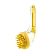 silicone dog bath brush, view 3 - MRSLM