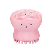 silicone octopus face cleansing brush, view 2 - MRSLM