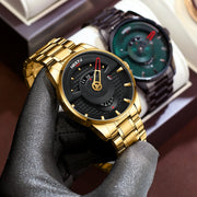 men's water-resistant luminous quartz watch, view 7 - MRSLM