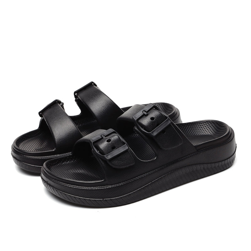 soft sole EVA cloud slippers, view 2 - MRSLM