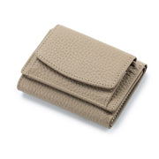 leather mini short wallet for women, view 13 - MRSLM
