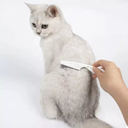 stainless steel pet hair comb, view 7 - MRSLM