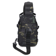 camouflage outdoor chest bag, view 2 - MRSLM