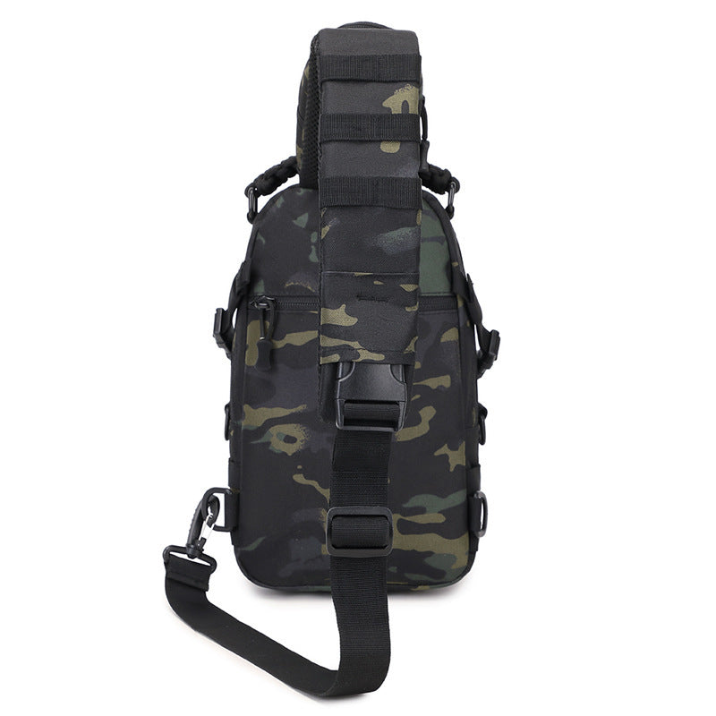 camouflage outdoor chest bag, view 2 - MRSLM