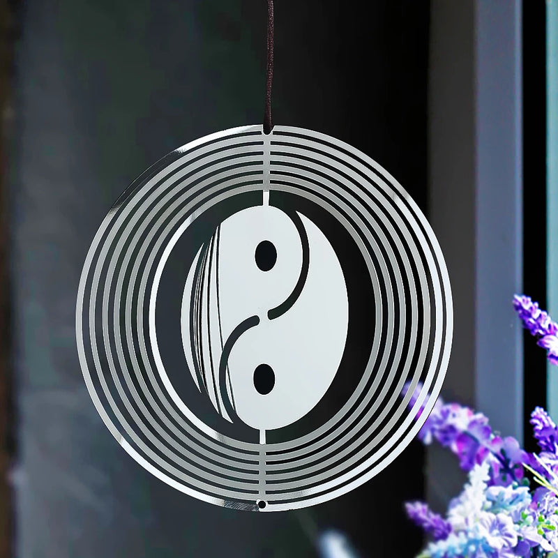 rotating tai chi wind pendant, view 5 - MRSLM