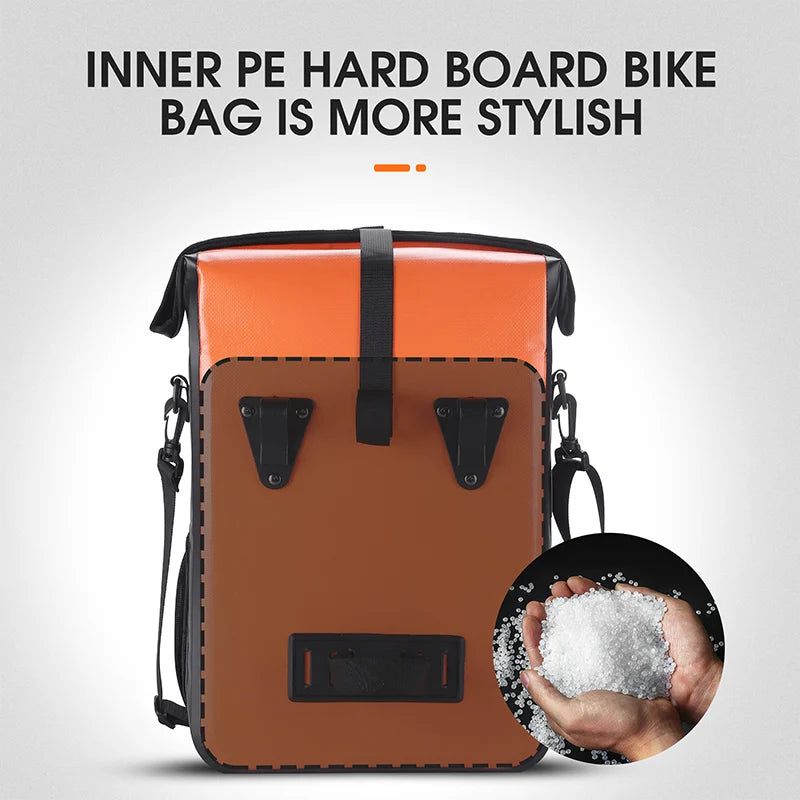 bike pannier bag, view 8 - MRSLM