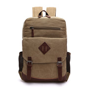 men's canvas laptop backpack, view 10 - MRSLM