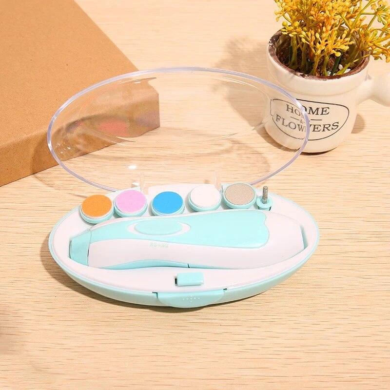 Electric Baby Nail Trimmer: Safe & Quiet Manicure for Kids