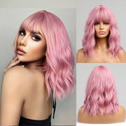 fluffy chemical fiber wig, view 2 - MRSLM
