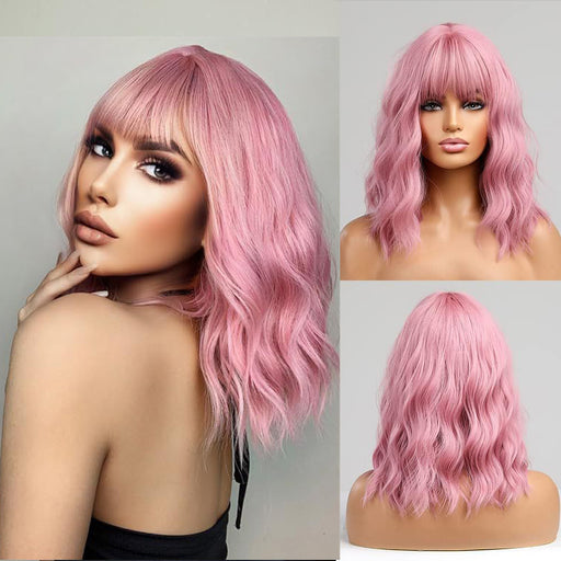 fluffy chemical fiber wig, view 2 - MRSLM