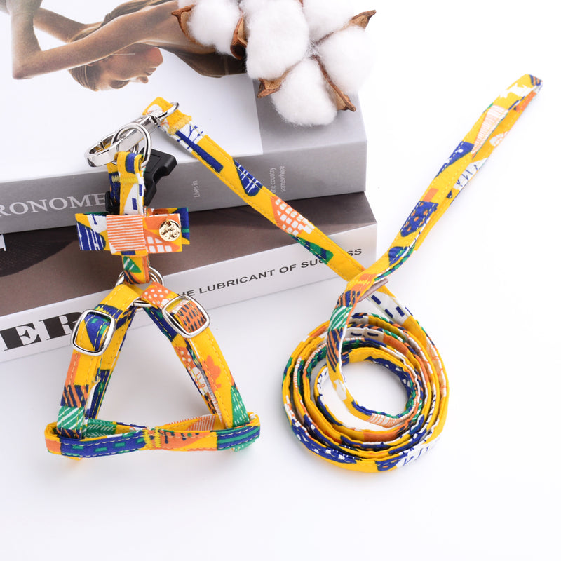 handmade cotton pet leash, view 5 - MRSLM