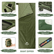 ultralight cotton sleeping bag, view 13 - MRSLM