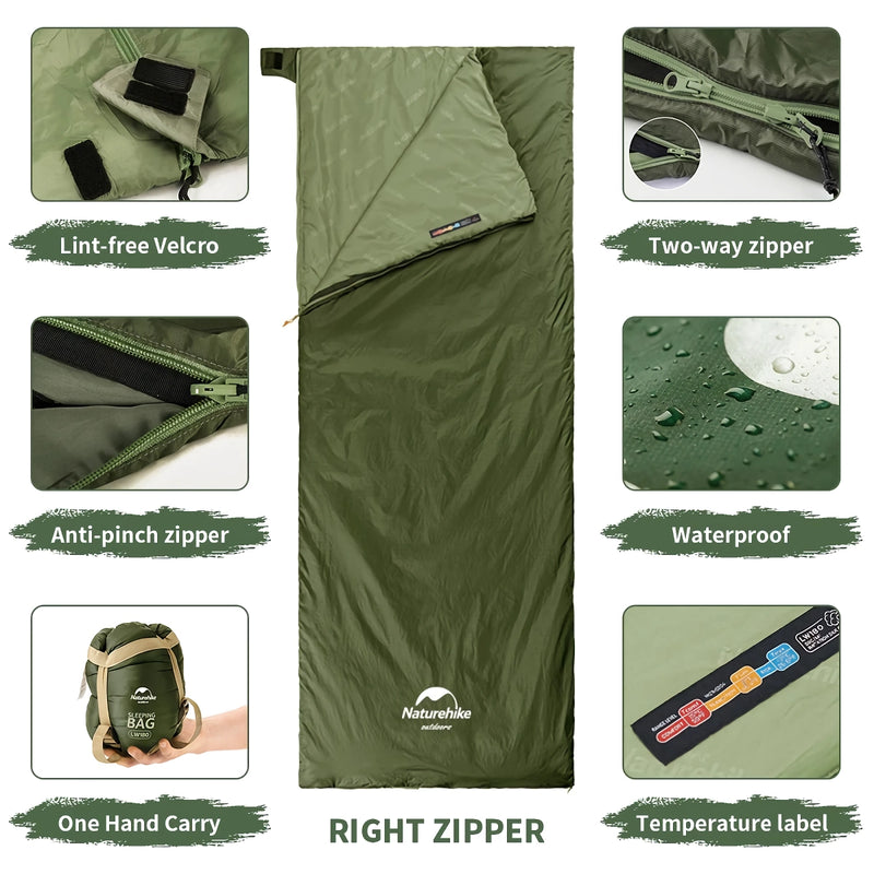 ultralight cotton sleeping bag, view 13 - MRSLM