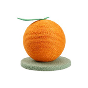 sisal fruit cat scratching board with climbing frame, view 8 - MRSLM