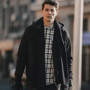 men's fleece lined zip up hoodie - MRSLM