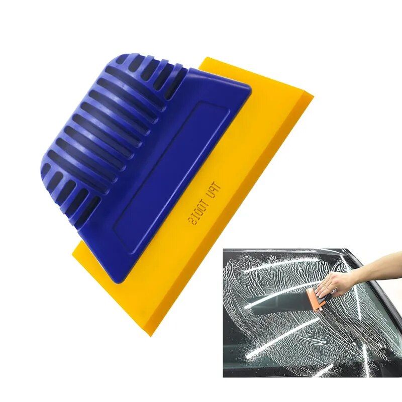 silicone glass scraper and water wiper, view 4 - MRSLM