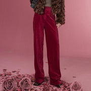 high waist corduroy pants - MRSLM
