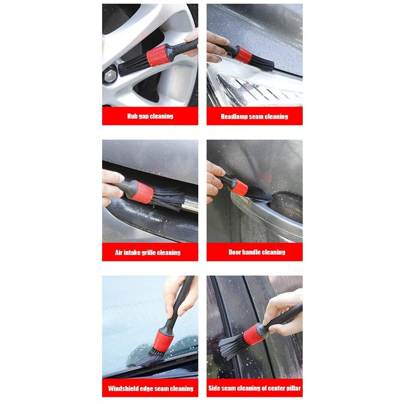 5-piece car detailing brush set, view 8 - MRSLM