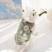 fleece pet vest, view 4 - MRSLM