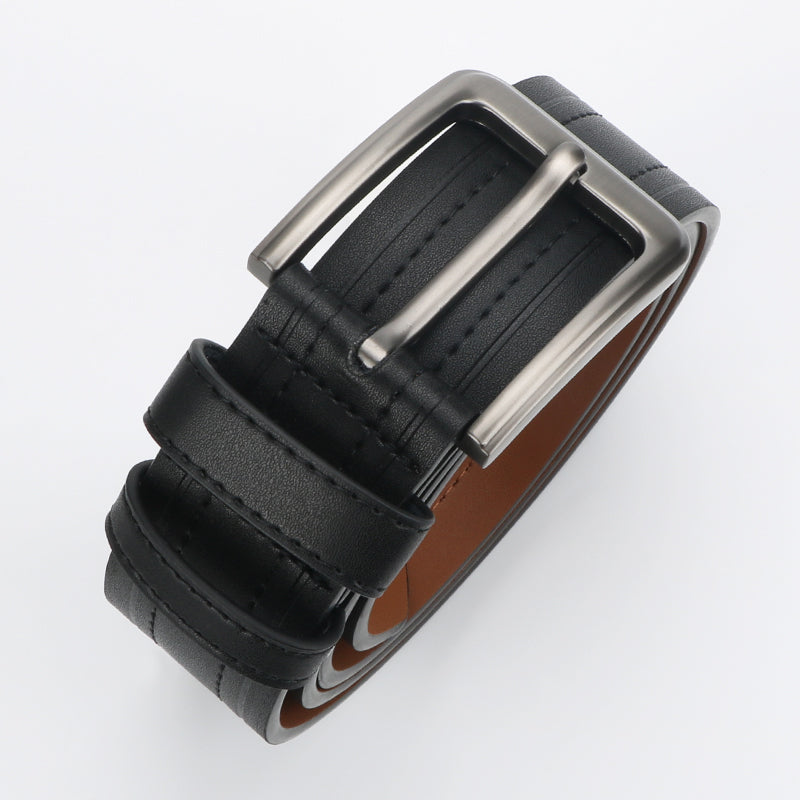 men's leather ratchet belt, view 10 - MRSLM