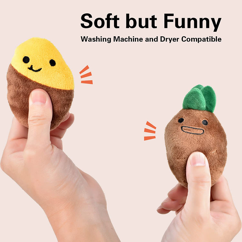 interactive plush dog puzzle toy, view 4 - MRSLM