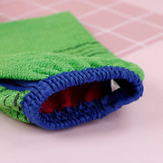 Two-sided bath glove, view 5 - MRSLM