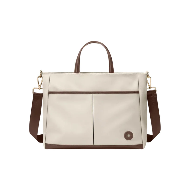 women's lightweight nylon shoulder tote, view 2 - MRSLM