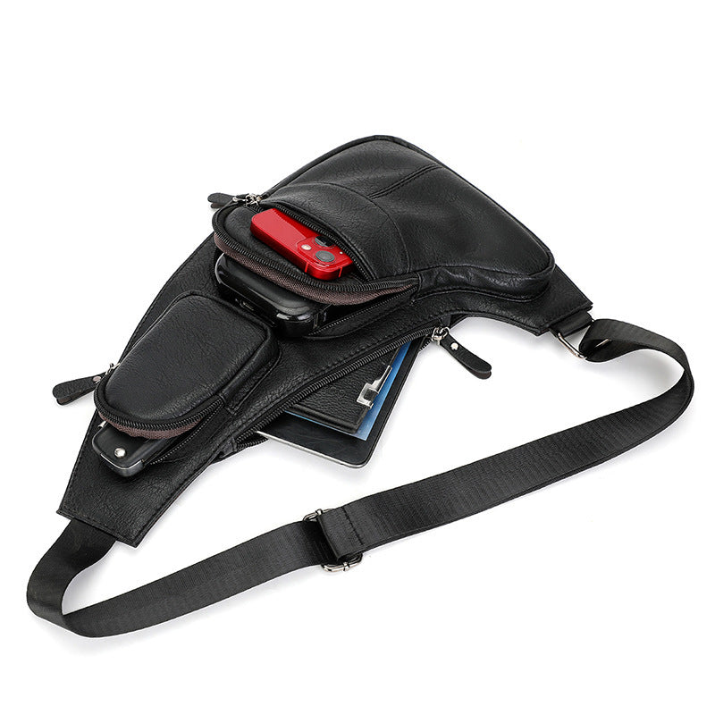 Men's casual chest bag, view 6 - MRSLM