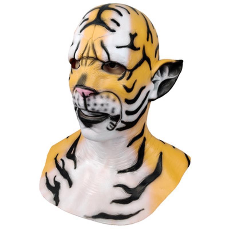 Tiger beast horror mask, view 7 - MRSLM