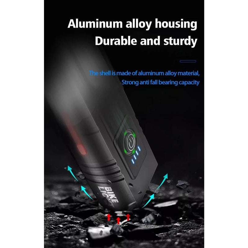 LED bike light, view 7 - MRSLM