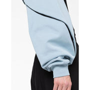 hooded open sleeve sweatshirt, view 4 - MRSLM