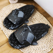 cute shark couple slide slippers, view 8 - MRSLM